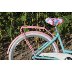 Dámsky retro bicykel Hliníkový 28" Lavida 3-prevodový Modro ružový